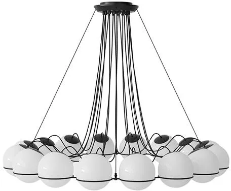 Astep Model 2109/16/20 Black Ceiling Lamp