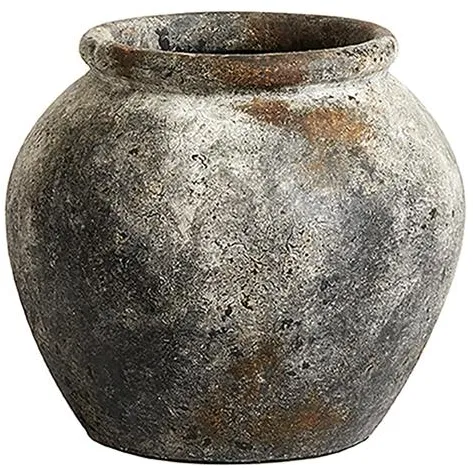 Muubs Echo Pot 25 Rust Grey