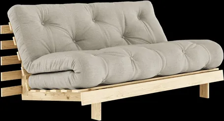 Karup Design Roots Sofa Bed with Mattress 160x200 914 Linen/Pine