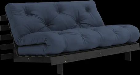 Karup Design Roots Sofa Bed Roots with Mattress 160x200 Navy Blue/Black Lacquered