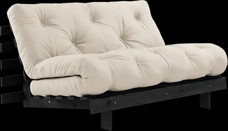 Karup Design Roots Sofa Bed with Mattress 140x200 747 Beige/Black Pine