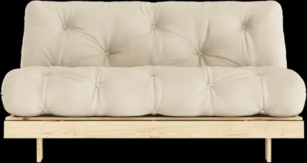 Karup Design Roots Sofa Bed with Mattress 160x200 747 Beige/Pine