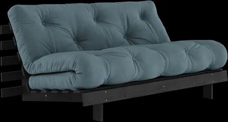 Karup Design Roots Sofa Bed Roots with Mattress 160x200 Petrol/Black Lacquered