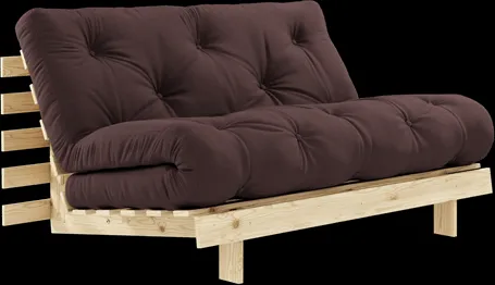 Karup Design Roots Sofa Bed with Mattress 140x200 715 Brown/Pine